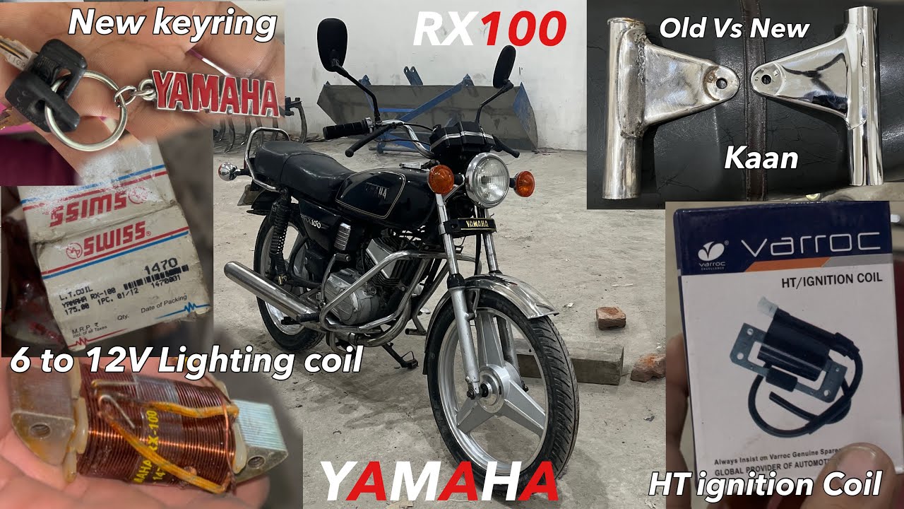 Yamaha RX100 Original Spare parts Reveal