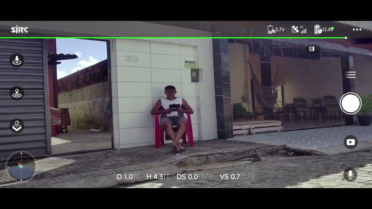 SJRC F11S : SEM IMAGEM E FALTA DE ESTABILIZAÇÃO GIMBAL .