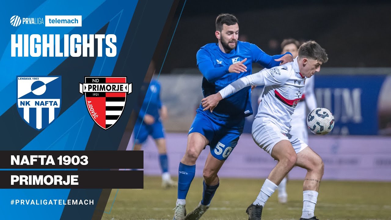 Nafta 2-2 Primorje | 22. krog 2024/25 #PrvaLigaTelemach
