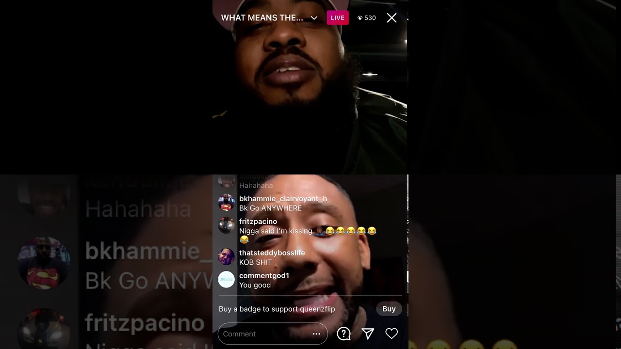 Queenz Flip With Maino (Funny) Instagram Live January 15, 2021