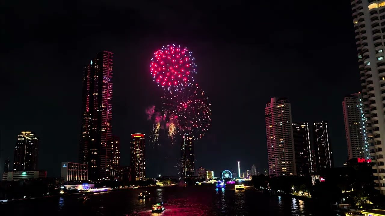 พลุกลางแม่น้ำเจ้าพระยา (Capella Bangkok) 12/12/2025