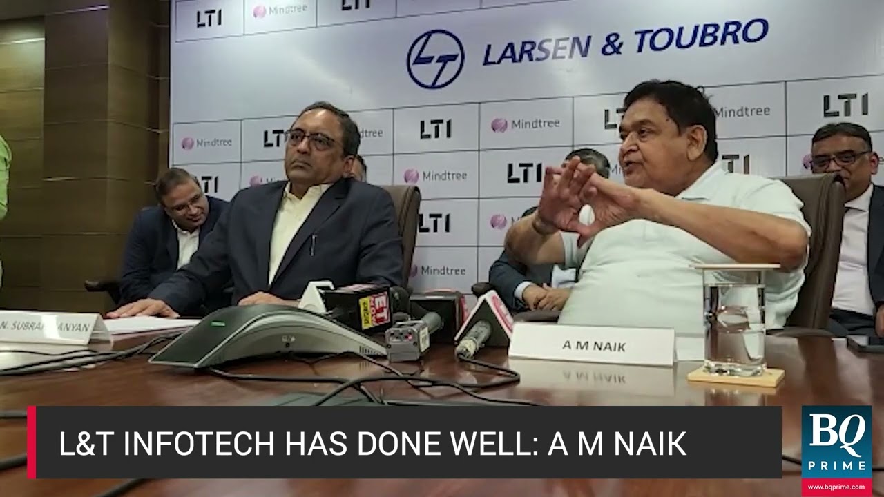 L&T Group Chairman AM Naik On L&T Infotech