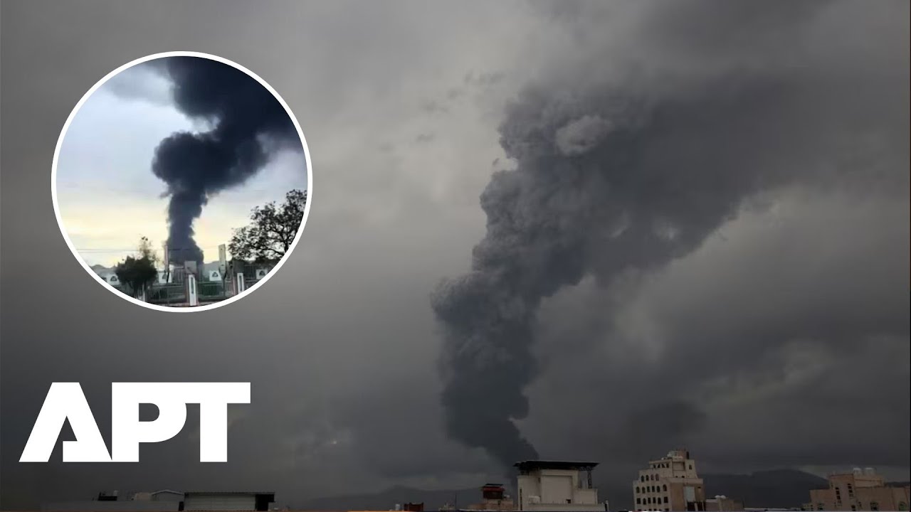 Israeli Airstrikes Hit Yemen’s Capital Sanaa After Houthi Missile Attack | 2 Dead, 5 Injured | APT