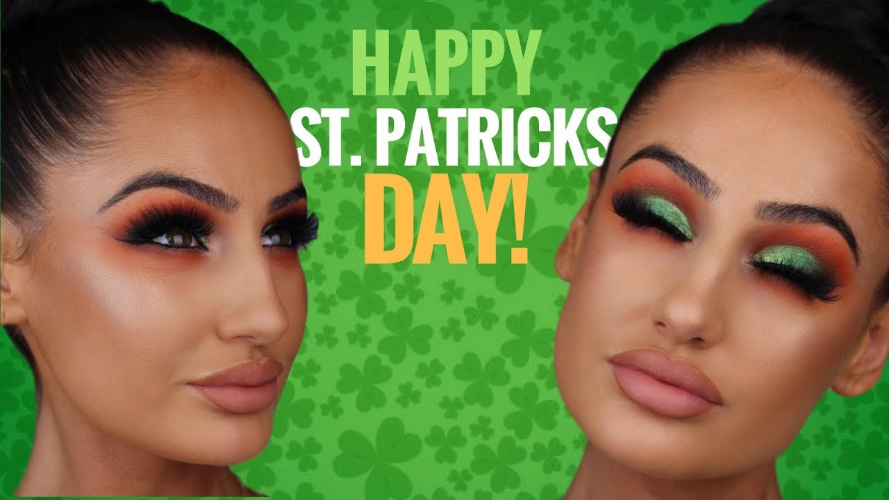 ST. PATRICKS DAY MAKEUP