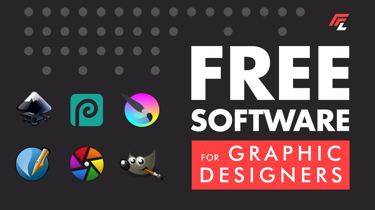 6 Free Software and Tools Every Graphic Designer must know! #graphicdesign #opensource