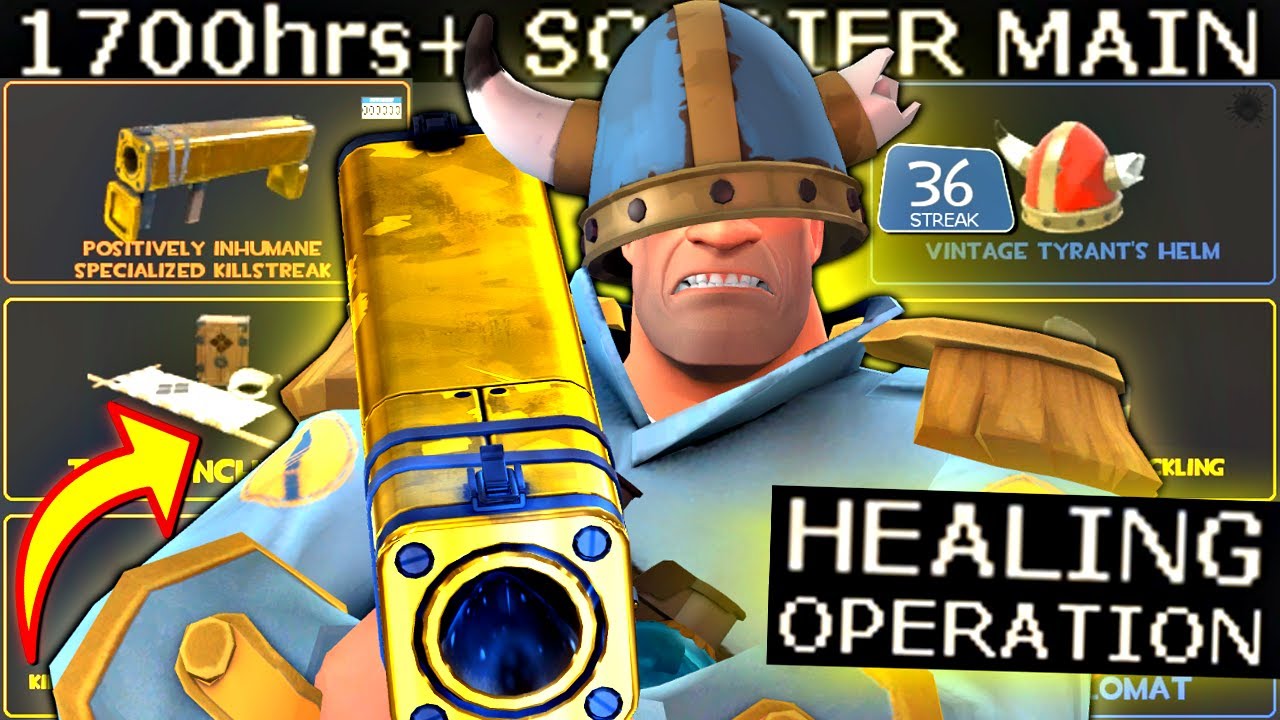 THE FRONTLINE HEALER🔸TF2 Soldier Gameplay