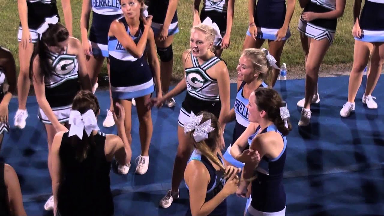 Gulf and Berkeley Prep Cheerleaders
