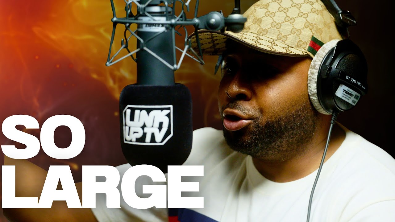 So Large Is a Beast on the Mic 🔥😩 | Link Up TV
