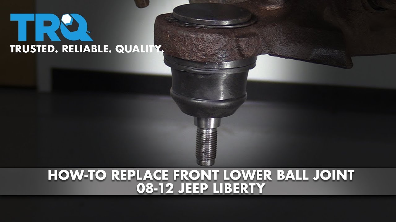 How to Replace Front Lower Ball Joint 08-12 Jeep Liberty