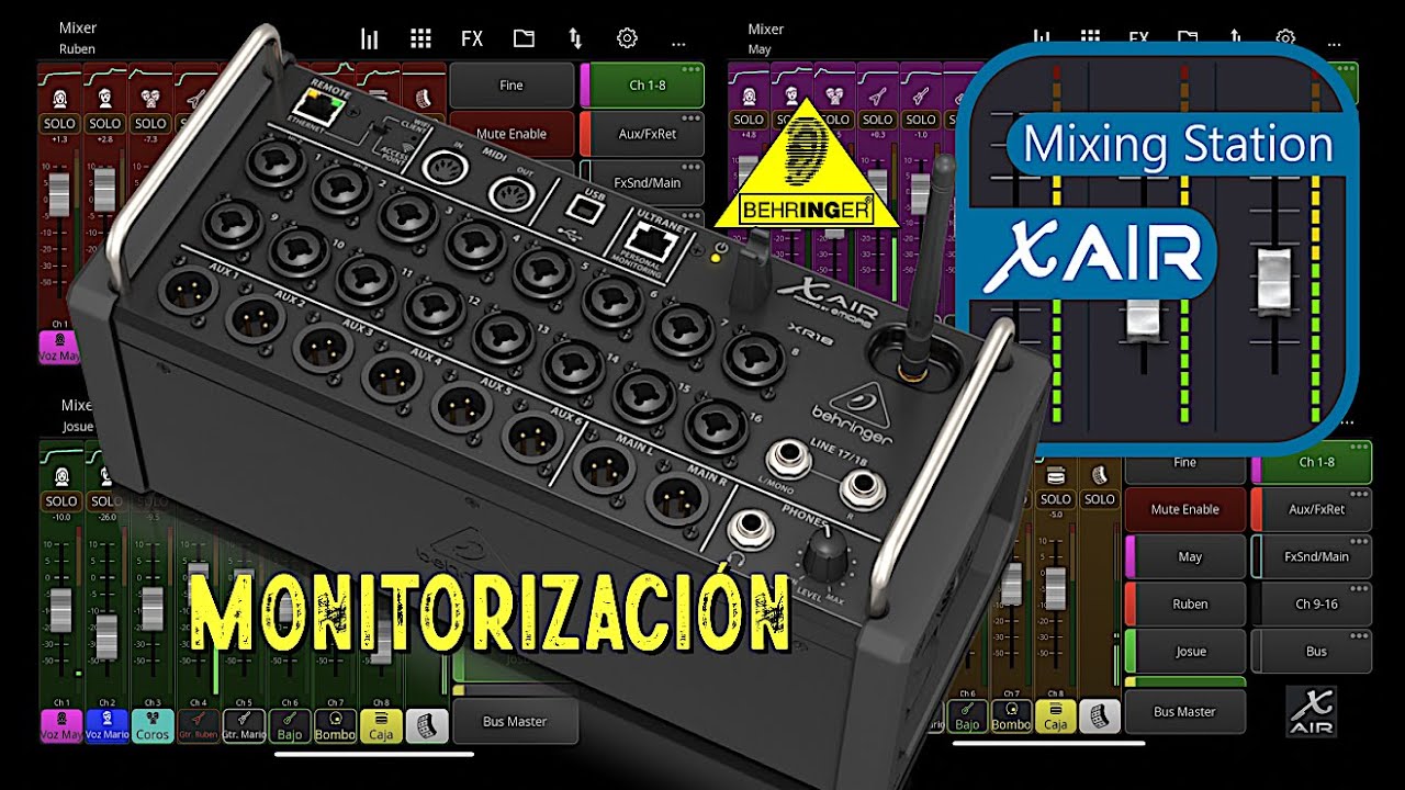 Behringer X-Air. La solución a todos tus problemas sin pasar por terapia