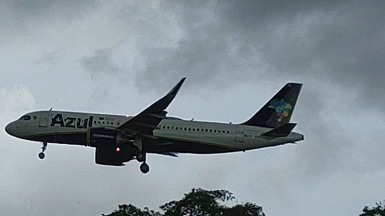Airbus A320NEO PR-YRQ vindo de Campinas para Manaus