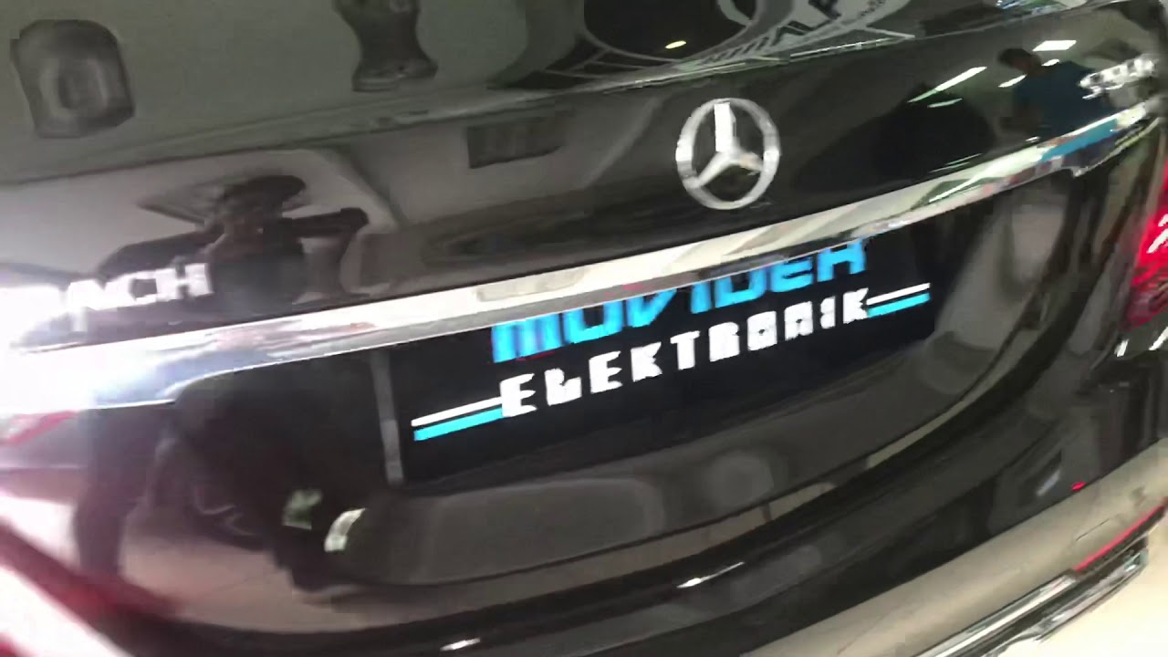 Maybach S560 W222 Apple TV Uygulama