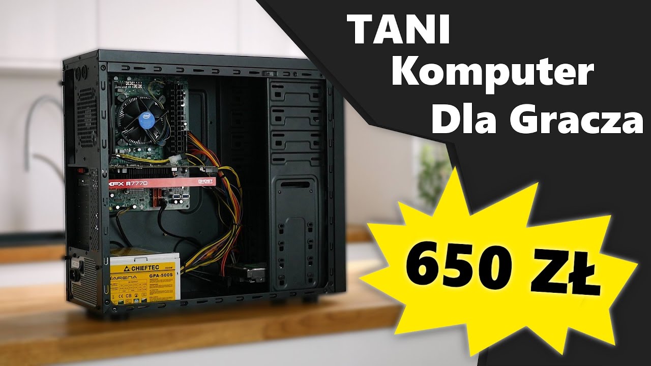 ULTRA tani komputer do gier? TEST PC za 650 PLN! 🔥