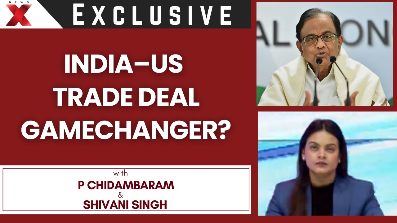 P Chidambaram Reacts as Piyush Goyal Defends India–US Trade Deal Benefits | NewsX