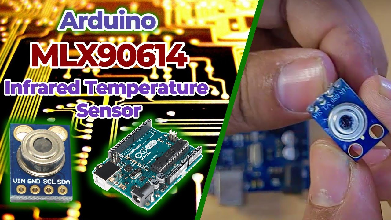 How to Interface Infrared Temperature Sensor MLX90614 with Arduino