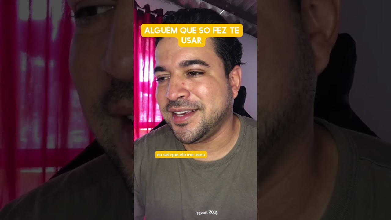 Alguém que só fez te usar 