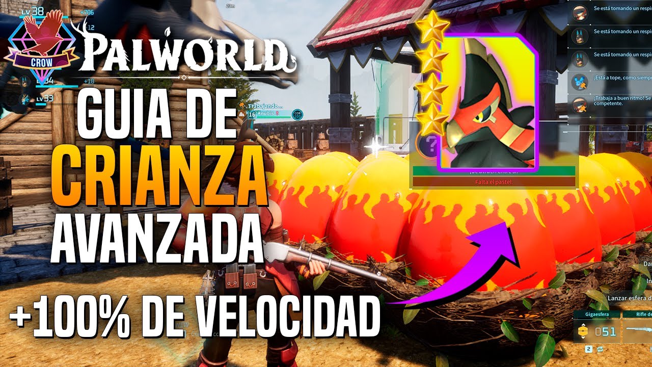 ASI PUEDES CREAR PALS ULTRA RAPIDOS (GUIA AVANZADA DE CRIANZA)  - Palworld Gameplay Español #11