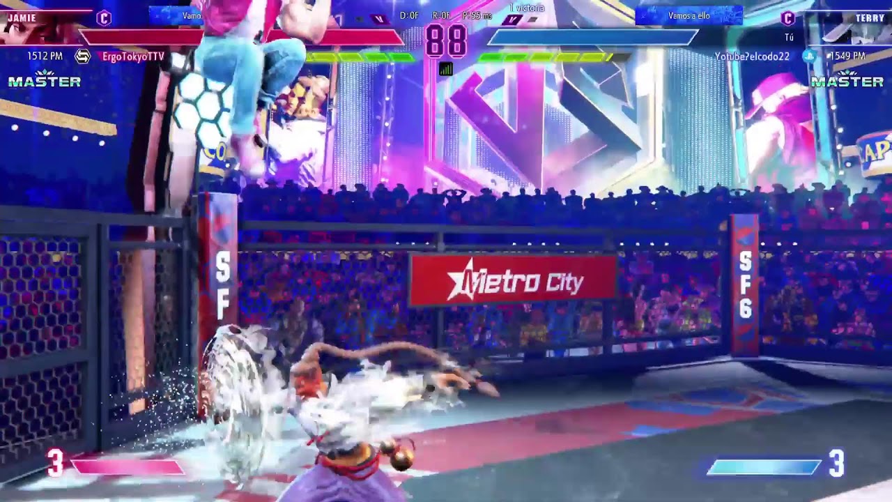 rankeando con Terry en Street Fighter 6