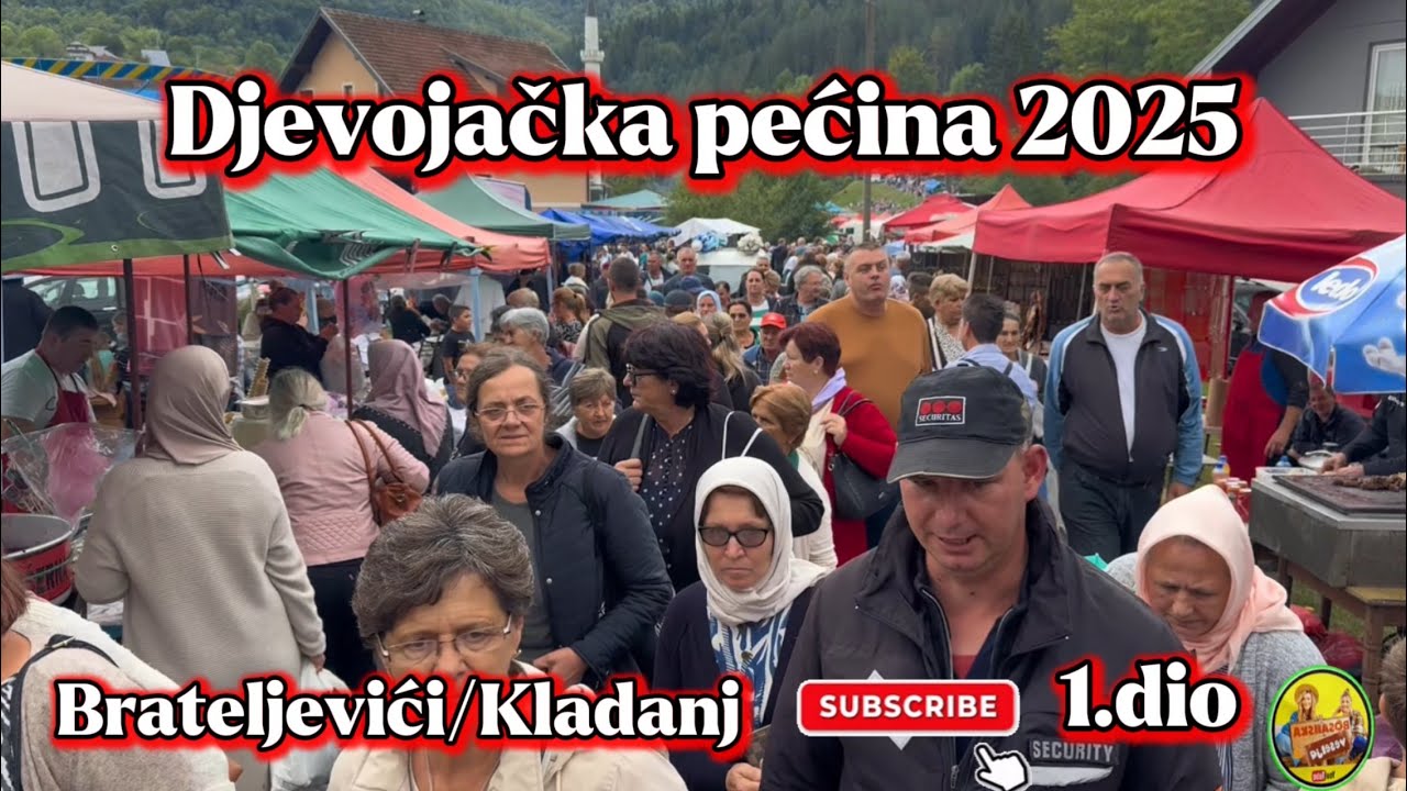 Brateljevići / Djevojačka pećina 2025 / hiljadama posjetilaca 1.Dio