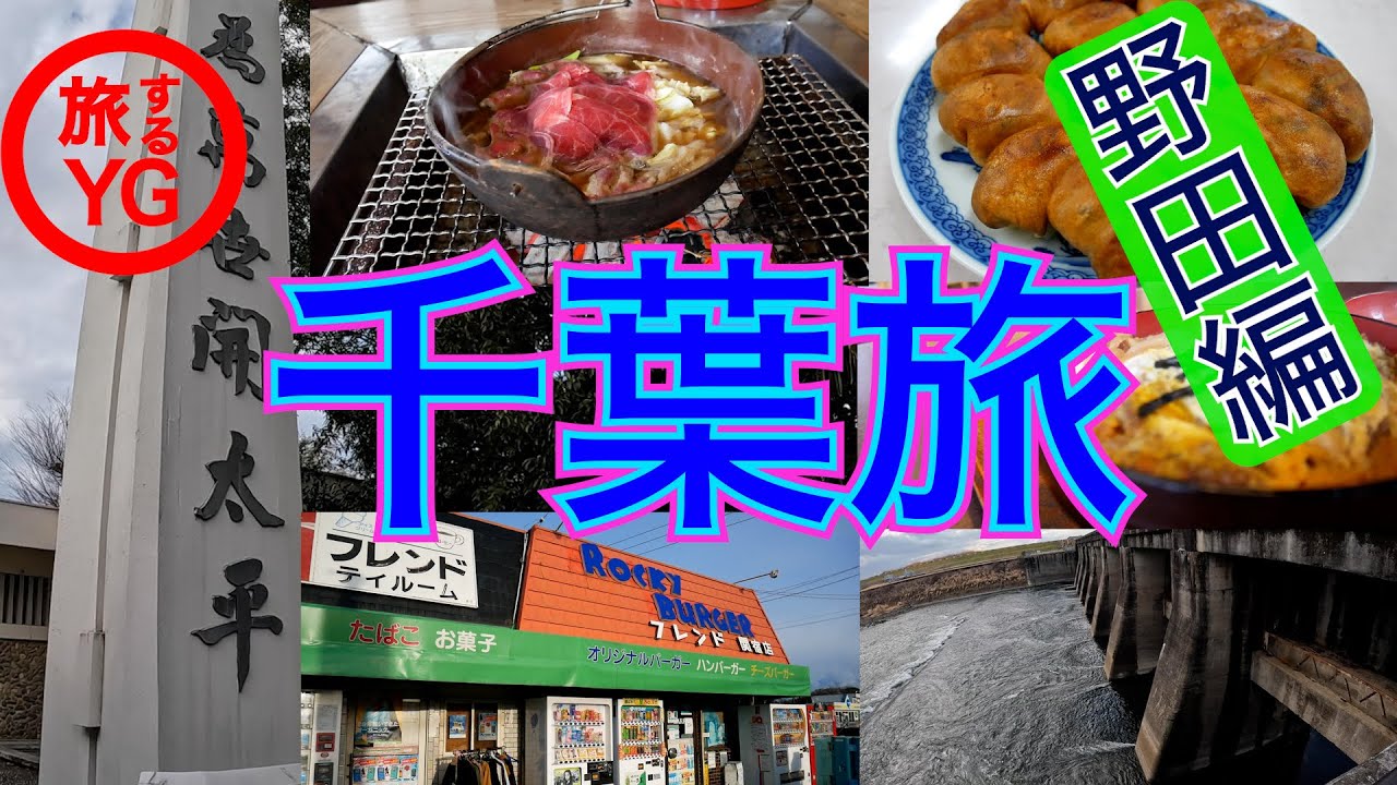 【千葉県 野田】野田市の魅力が盛り沢山！！関宿城博物館、コンテナホテル、ジビエ料理、清水公園、ホワイト餃子を満喫。【ご当地グルメ旅】