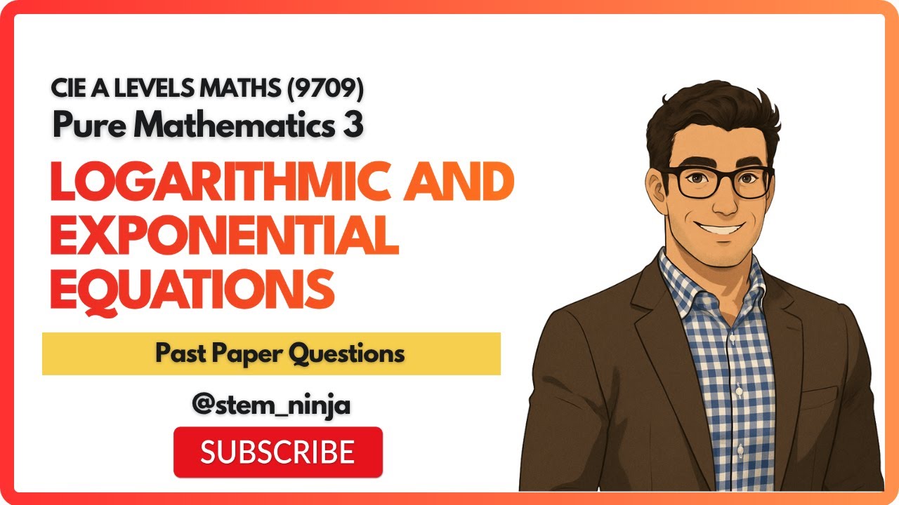 9709 P3 Maths - Logarithmic and Exponential Equations - Past Paper Questions 2023