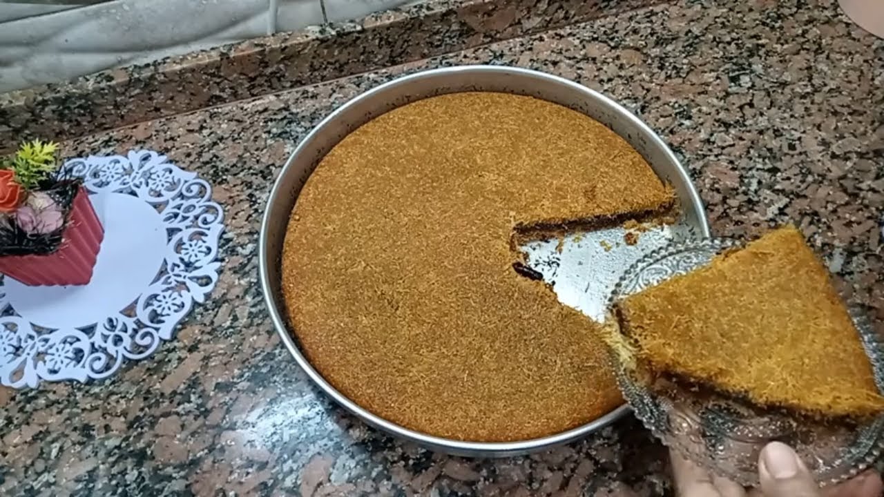 طريقه كنافه بالتمر والقرفه طريقه سهله وبسيطه