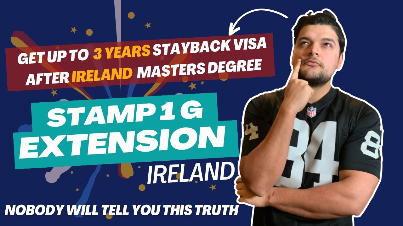 Apply Stamp 1 G Extension | Full Process | Sample Appeal & Cover | Checklist |Stamp 1G Ireland