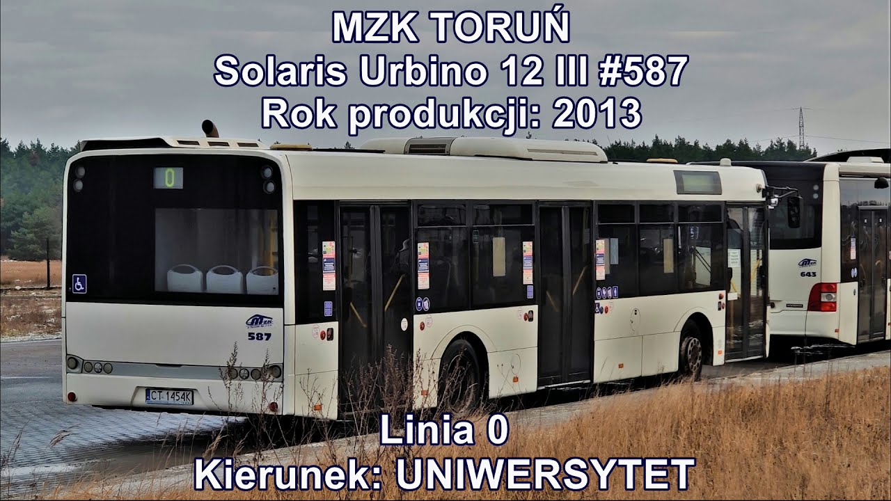 MZK Toruń - Linia 0, Solaris Urbino 12 III #587