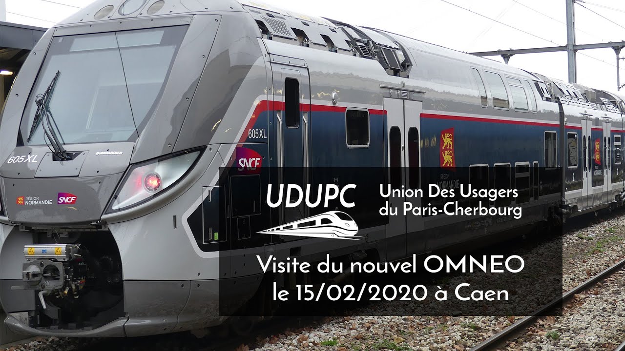 Visite Omneo à la gare de Caen le 15/02/2020