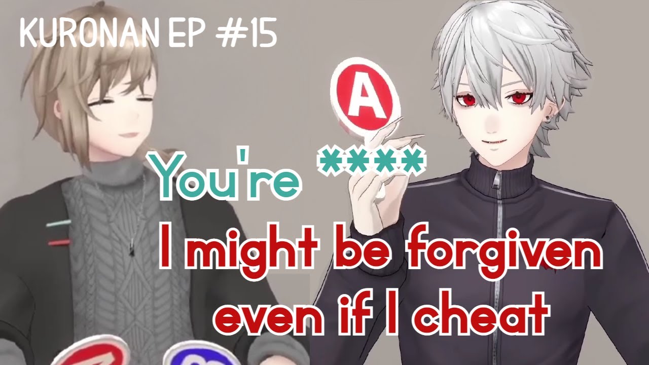 [ENG SUB] Cheating vs getting cheated on [ChroNoiR/NIJISANJI]
