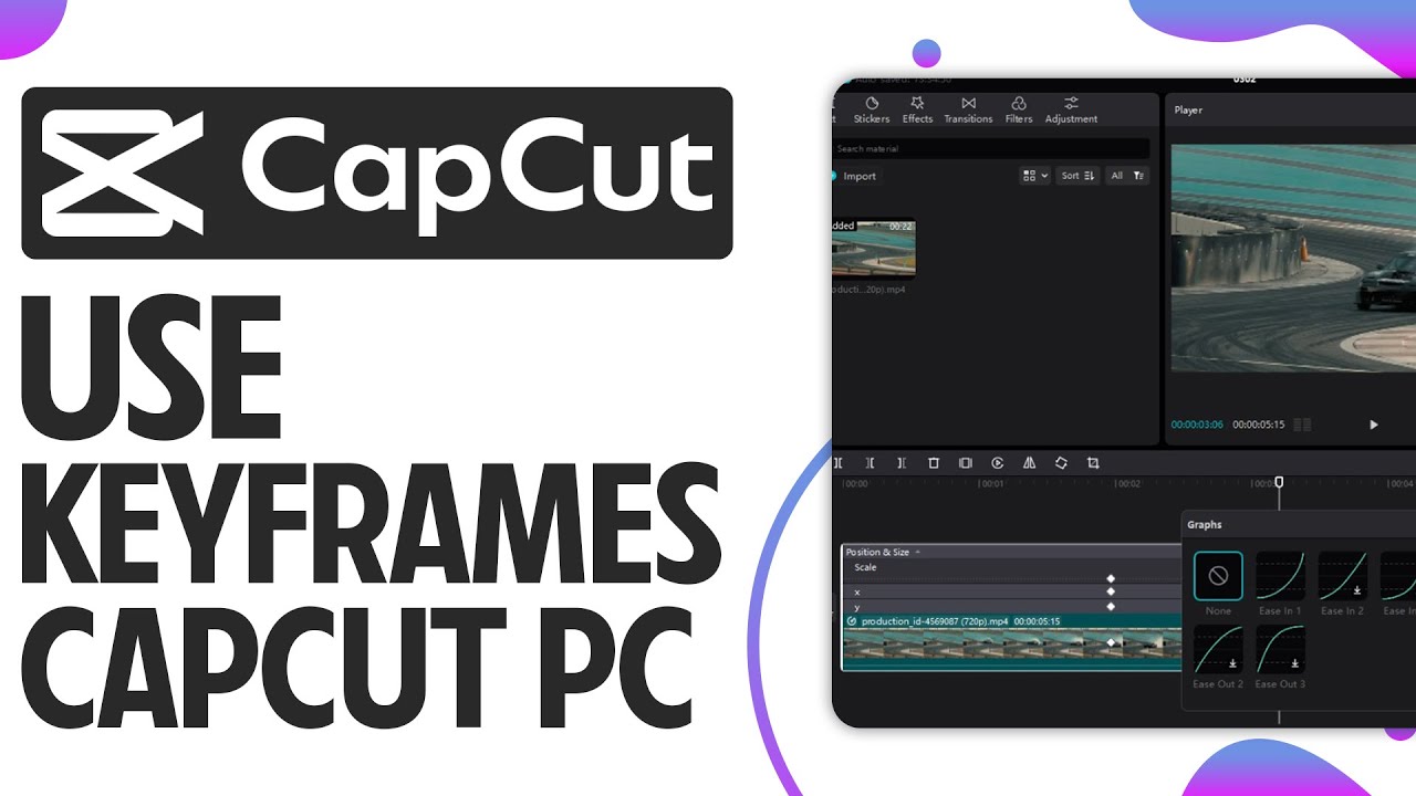 How to Use Keyframes in CapCut PC | Add Slow Motion Keyframes to Videos