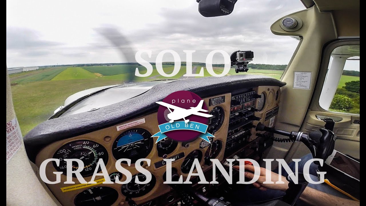 C152 - Solo Grass Landing | ATC Audio