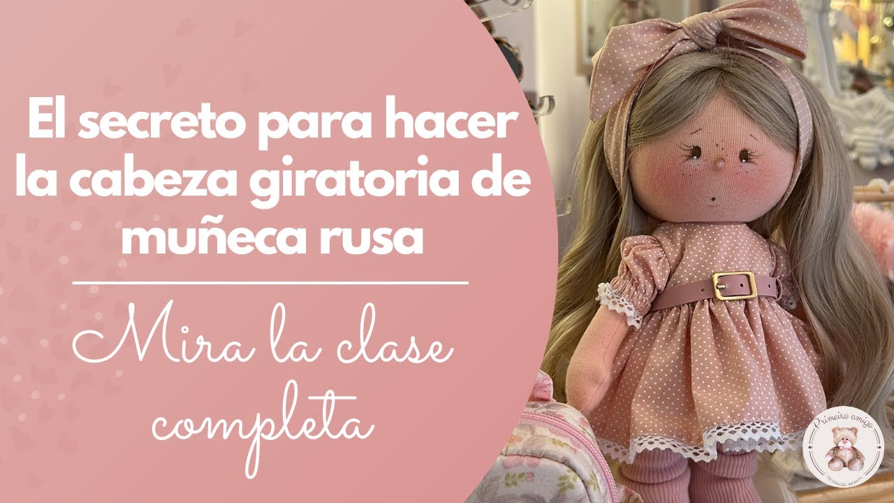 El secreto para hacer la cabeza giratoria de muñeca rusa / Mira la clase completa