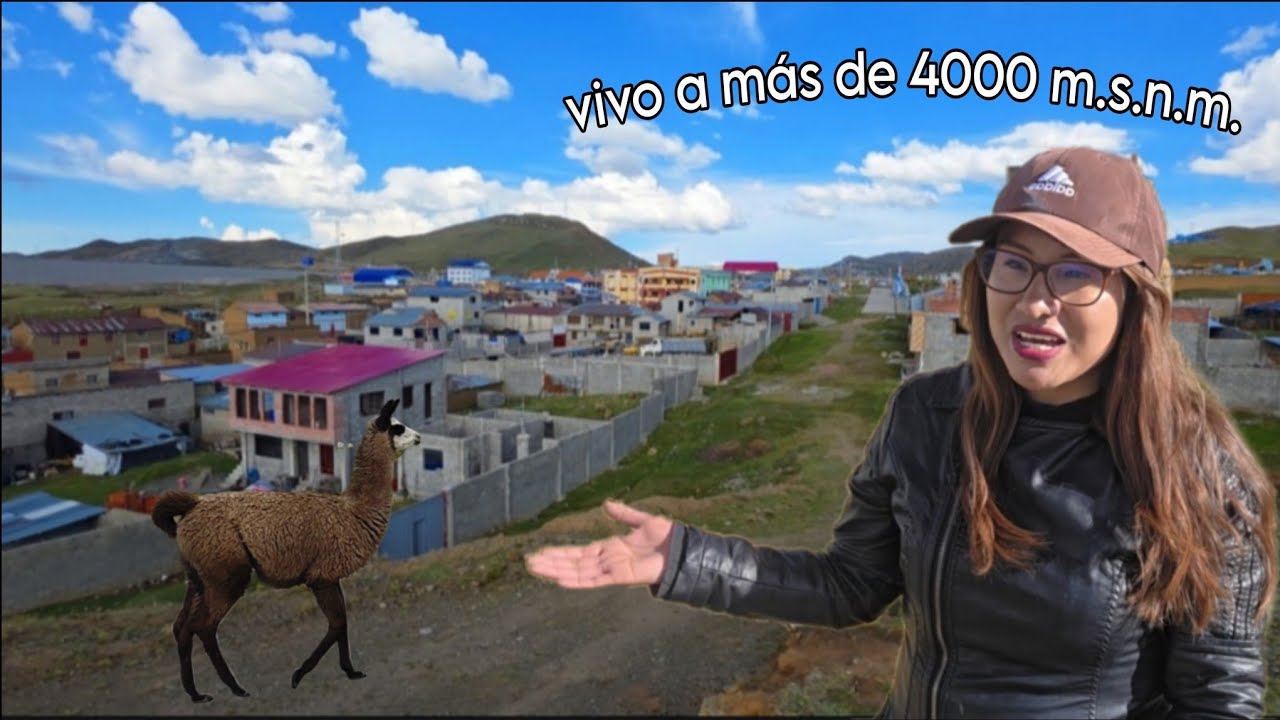 Vivo en un pueblo pequeño a más de 4000 m.s.n.m.  || @jenypadiya #vivosola #viviendosolo 