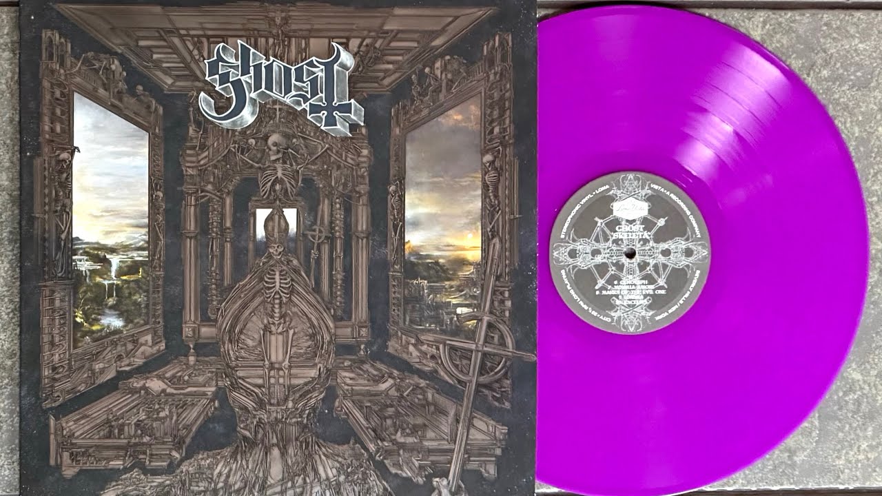 Ghost | Skeleta | Neon Violet Vinyl + Slip Mat Unboxing