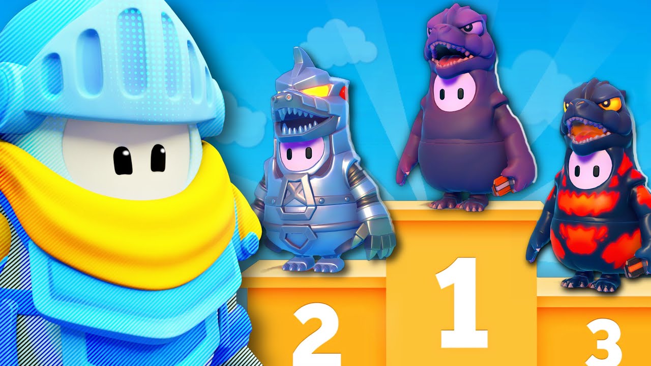 Fall Guys GODZILLA Challenge!