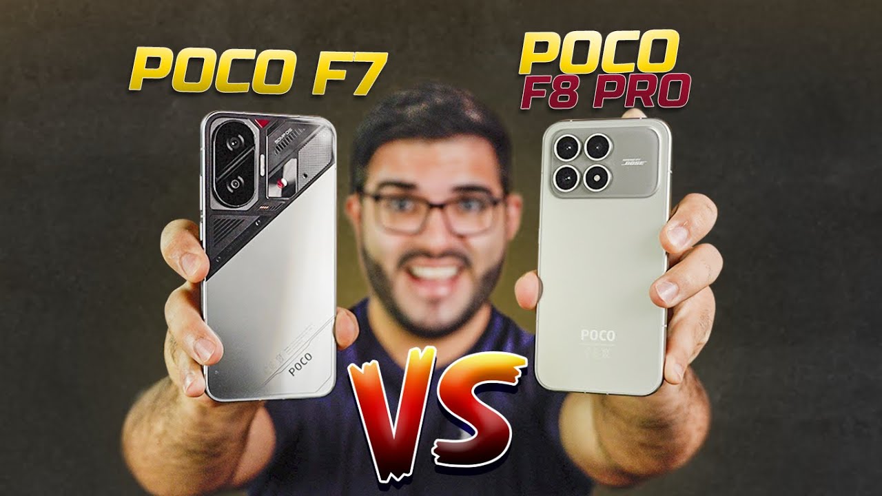 POCO F8 PRO ta MELHOR que POCO F7? Qual Xiaomi COMPRAR? (Comparativo Geral)