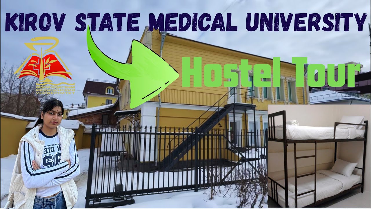 Hostel tour of Kirov state medical university🏫#mbbsabroad #mbbsinrussia #mbbs