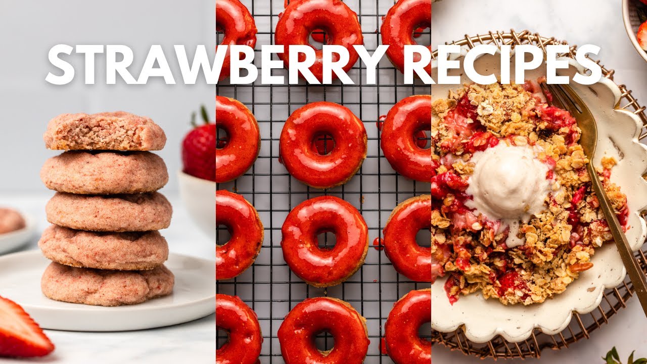 Incredible Vegan Strawberry Dessert Recipes You NEED to Try!