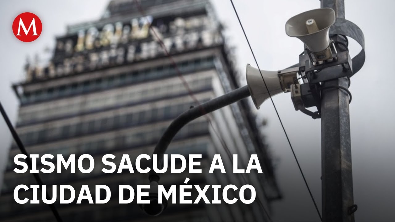 Sismo de 5.9 en Oaxaca, se percibe en el sur y el oriente de la CdMx