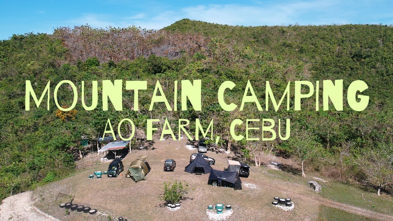 Mountain Car Camping in Cebu | AO Farm | ASMR Camping Video | Shinecrave Tunnel Tent | Suzuki DA64W