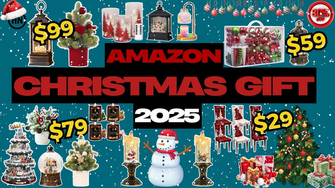 26 Best Christmas Gift Ideads For 2025 | Amazon Holiday Gift Guide 2025 | HN Finds #christmasgifts