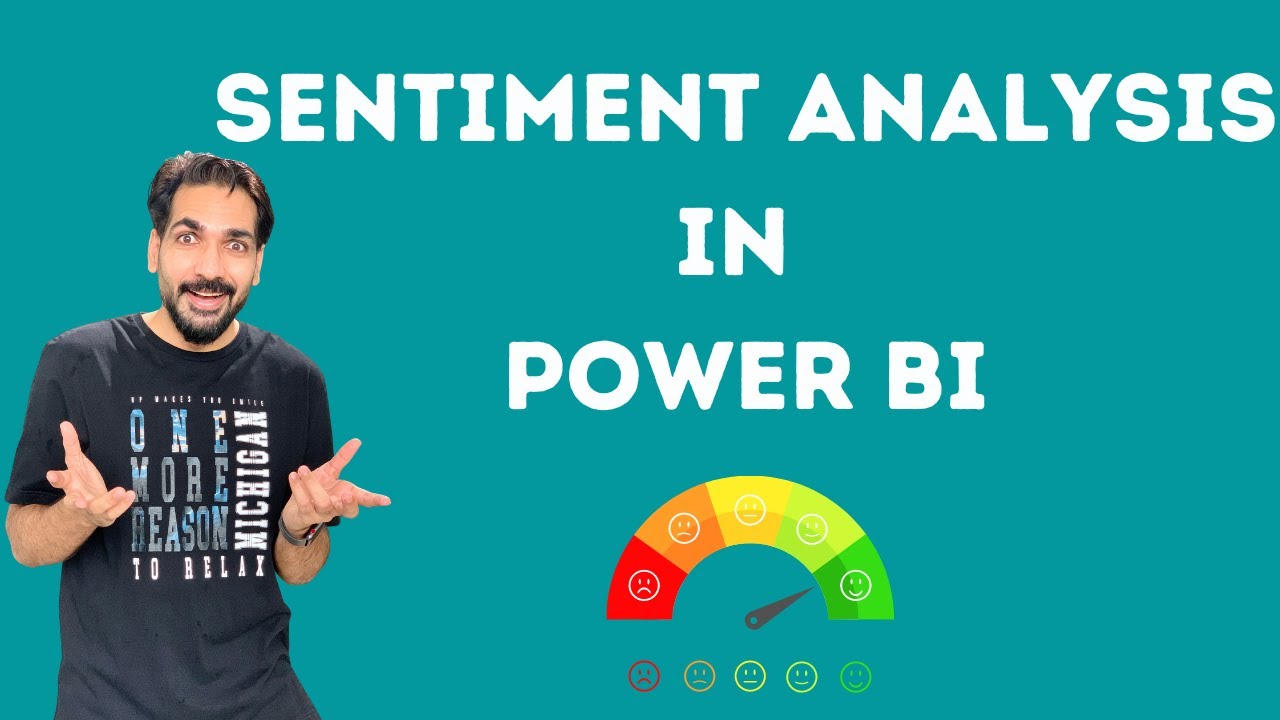 Что такое анализ настроений в Power BI и как его выполнить? | Power BI Advance Analytics | Power BI