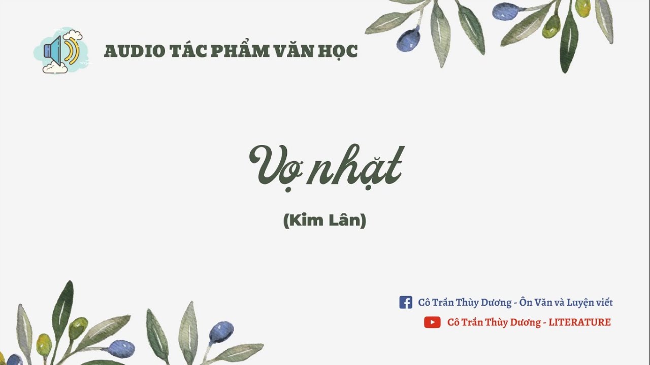 AUDIO TÁC PHẨM VĂN HỌC | Vợ nhặt (Kim Lân)