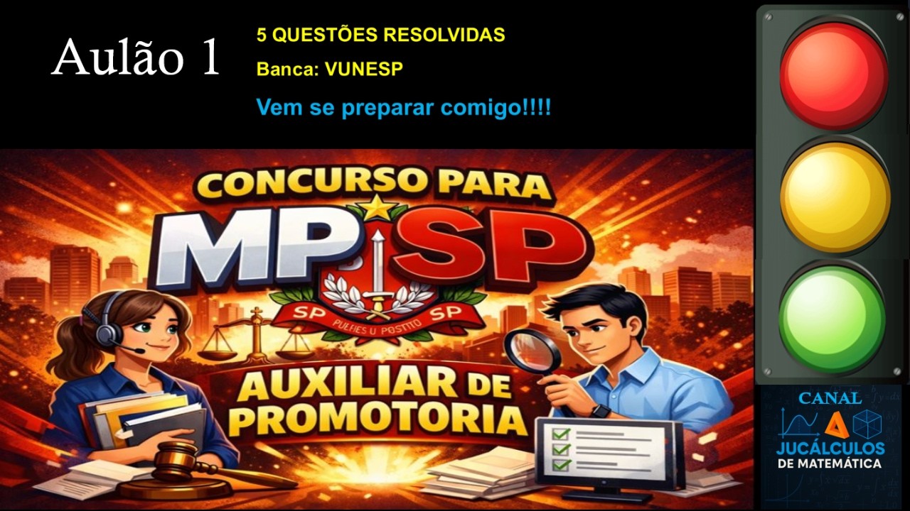 5 QUESTÕES que MAIS CAEM na VUNESP (AULÃO COMPLETO) | Aprenda os MACETES e GARANTA PONTOS! 🔥