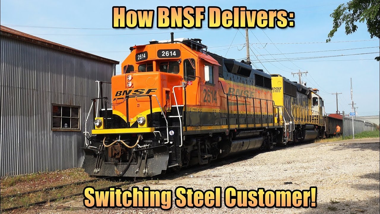 How BNSF Delivers: Switching Steel Customer in Fort Worth!