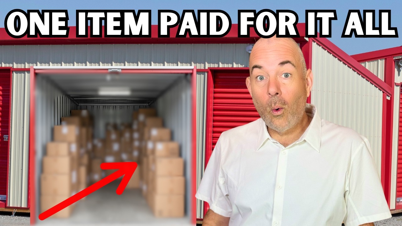 Hit A Jackpot In This Hoarders Abandoned Storage Unit