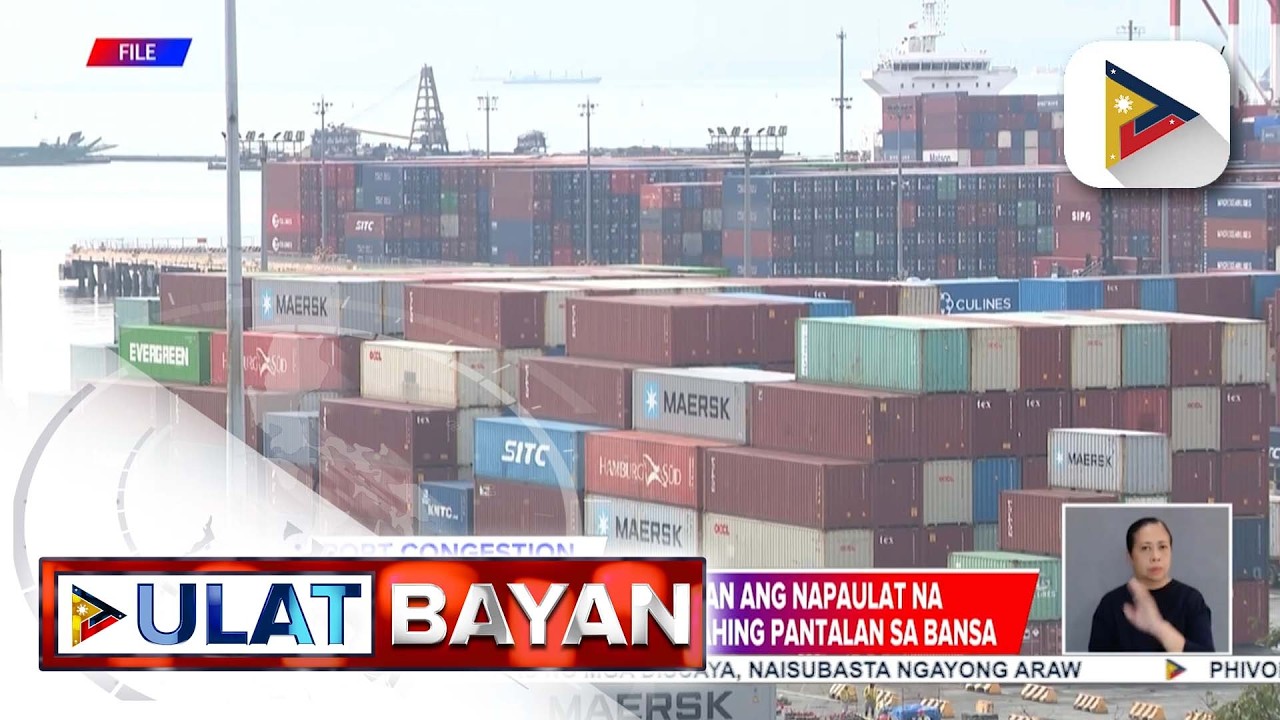 Port congestion sa ilang pangunahing pantalan sa bansa, pinatututukan ni PBBM