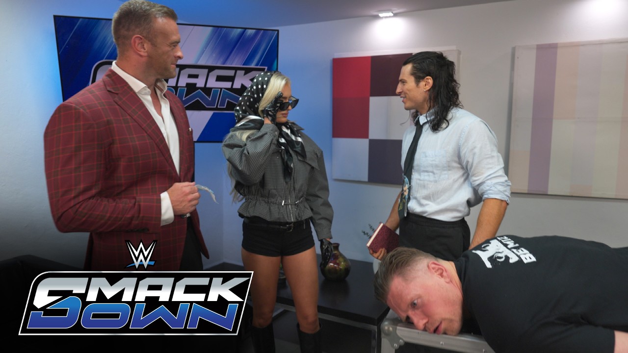 Блейк Монро и Миз жалуются Нику Алдису: эксклюзив SmackDown, 11 сентября 2026 г.