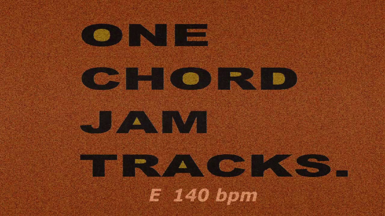 One Chord Jam Track: Krautrock Motorik Beat.  E - 140 bpm